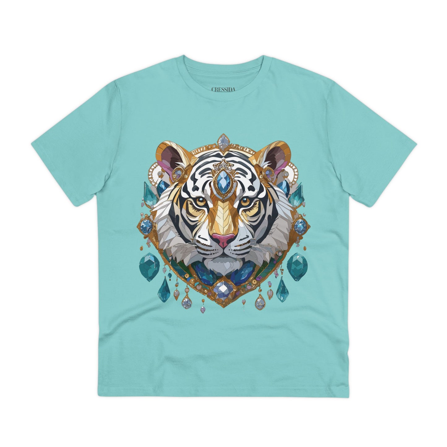 Organic T-shirt with Animals - Tiger