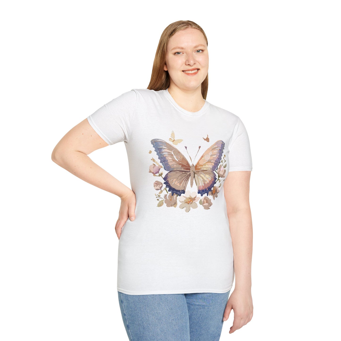 Butterfly Shirt, T Shirt with Butterfly, Monarch Shirt