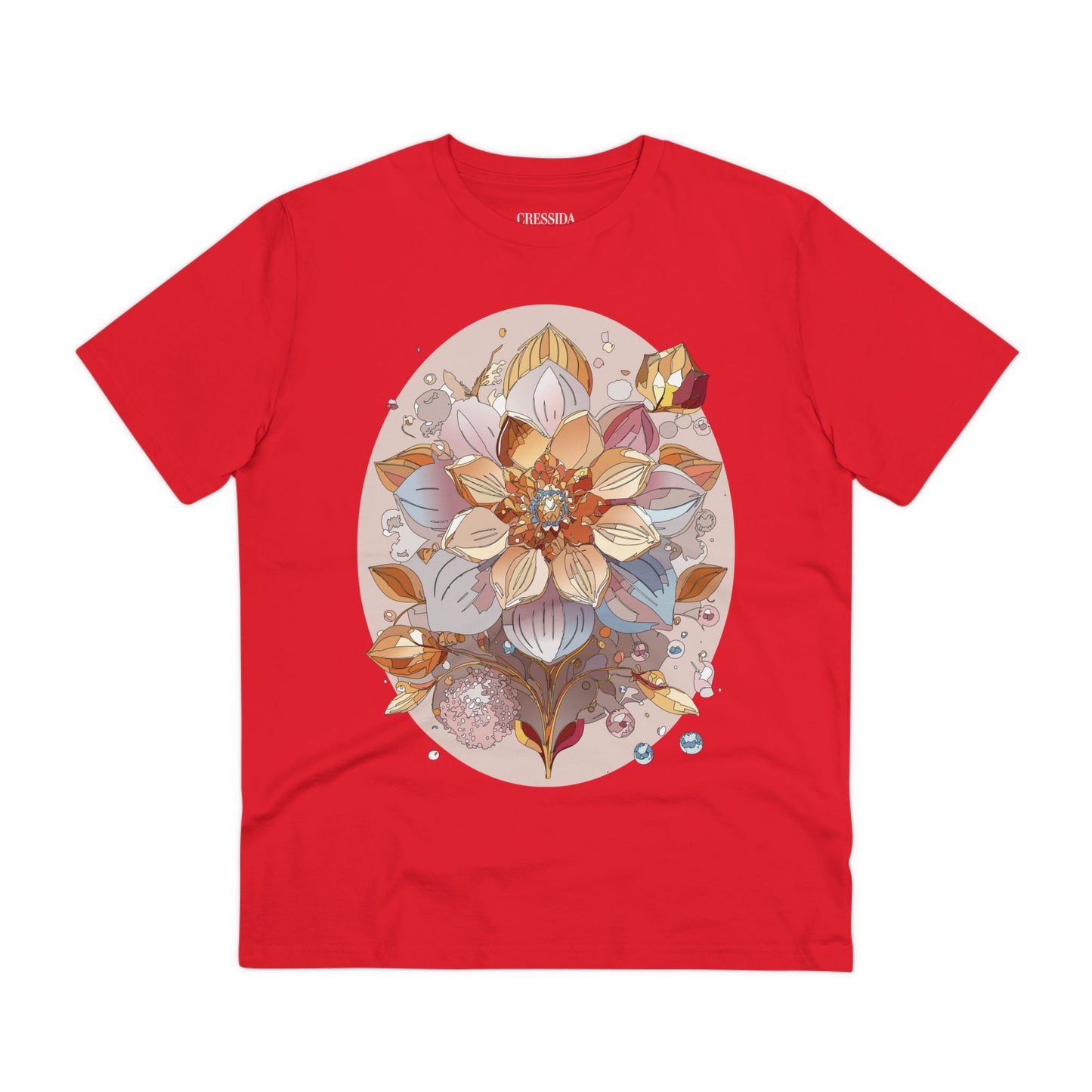 Organic T-shirt with Flower