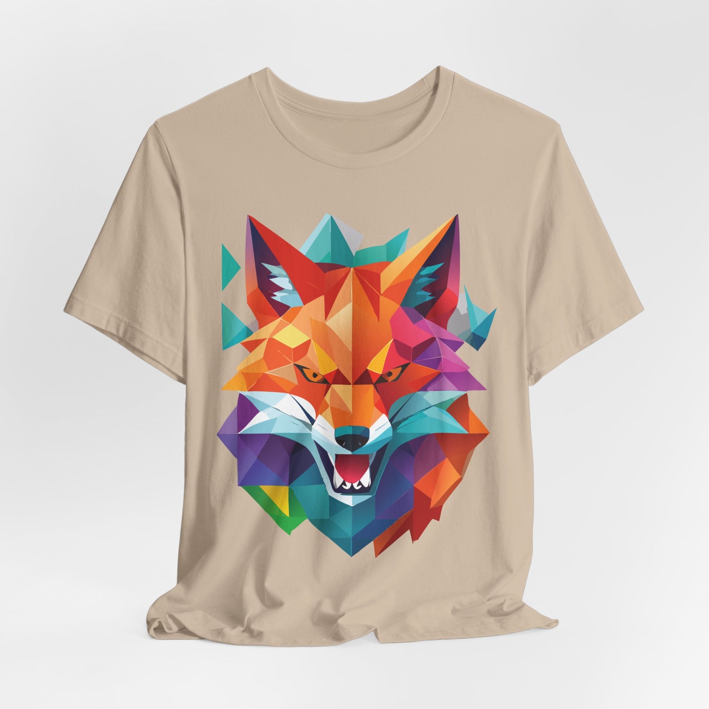 Unisex Animal Shirt, Tee Shirt with Animals, Art Design Tee Shirt, Wild Animals Shirt