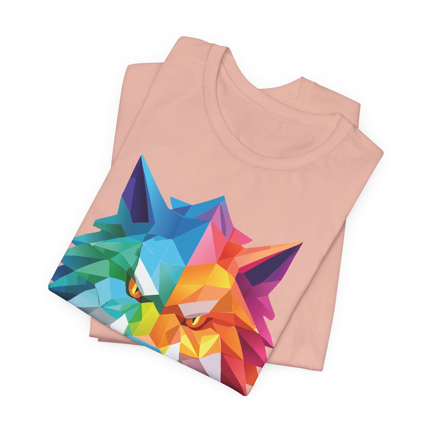 Unisex Animal Shirt, Tee Shirt with Animals, Art Design Tee Shirt, Wild Animals Shirt