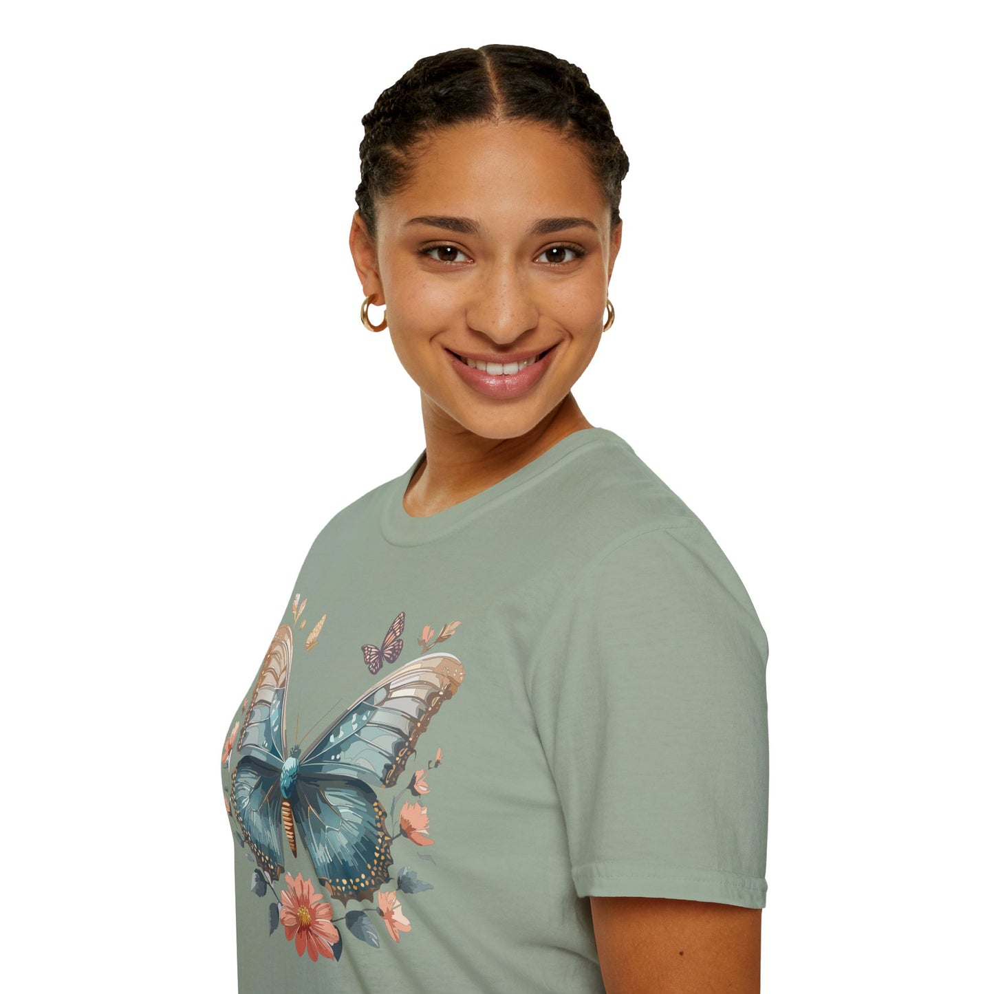 Butterfly Shirt, T Shirt with Butterfly, Monarch Shirt