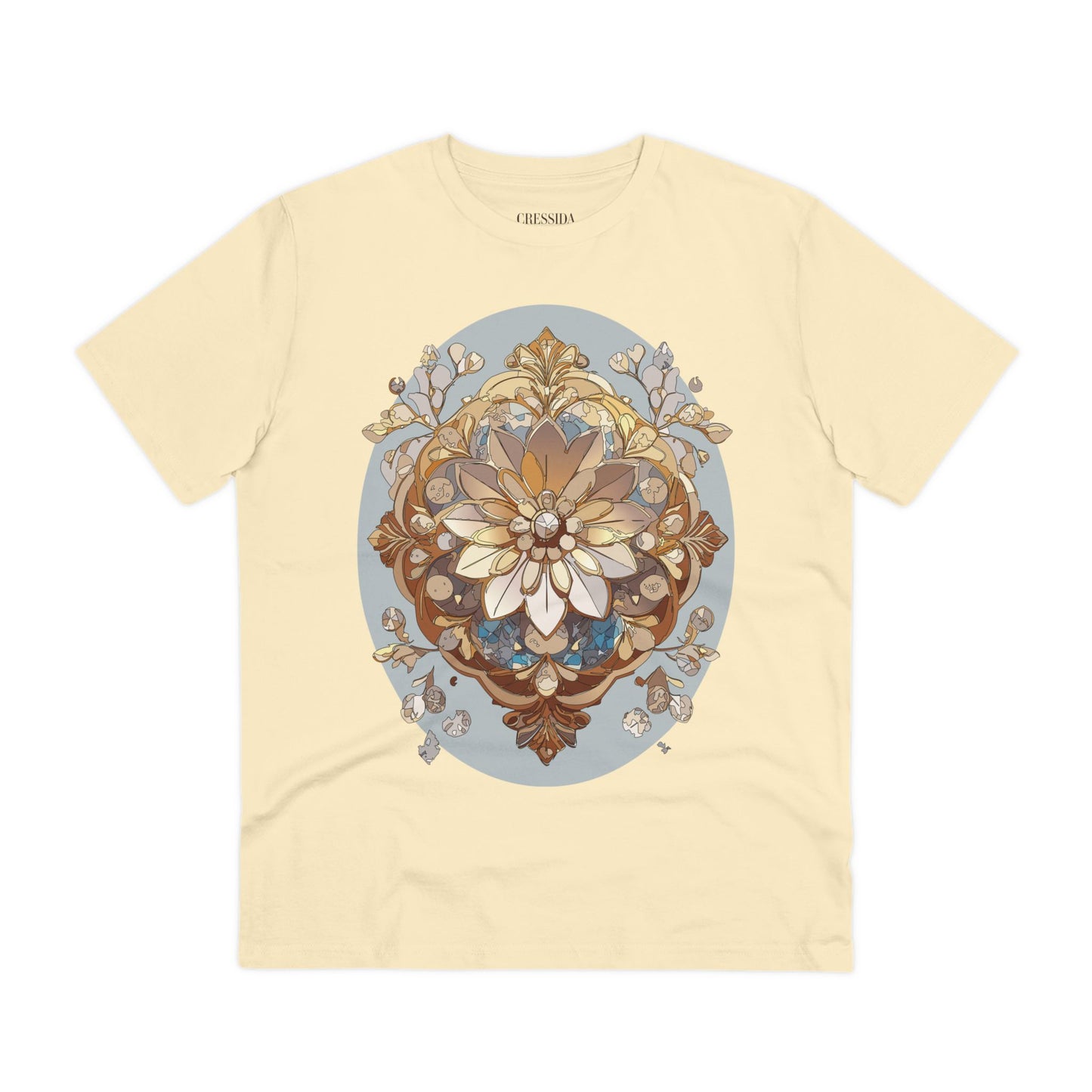 Organic T-shirt with Flower