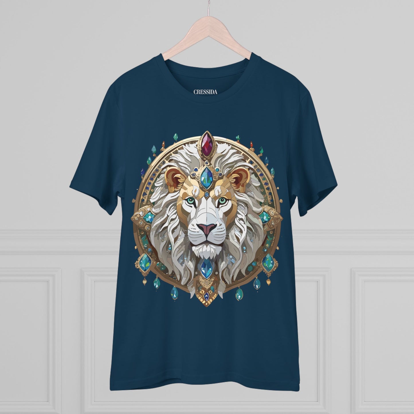 Organic T-shirt with Animals - Lion