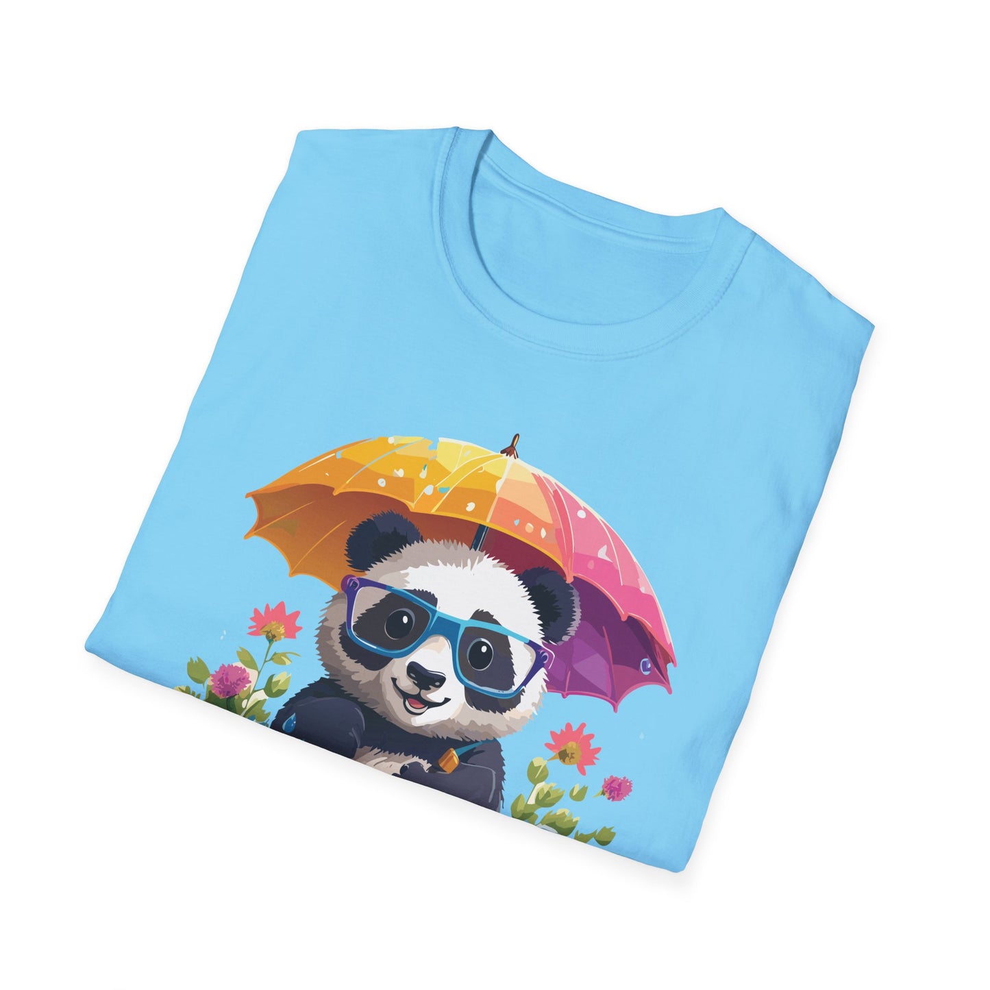 Panda Shirt, T Shirt with Panda, Animal Shirt, Tee Shirt with Animals