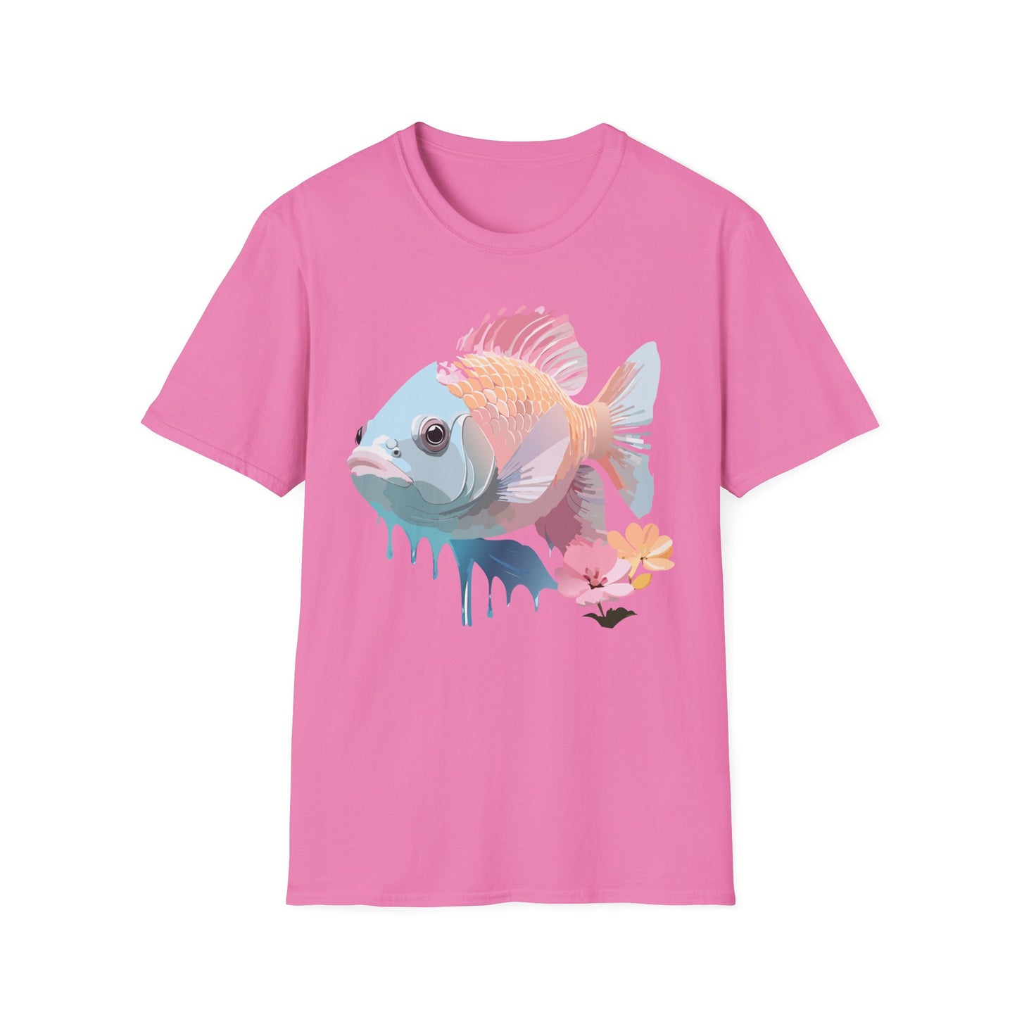 Copy of Fish Art Design Shirt, T Shirt with Fish, Graphic Shirt, Tee Shirt with Graphic Design, Shirt with Fish Graphic Art