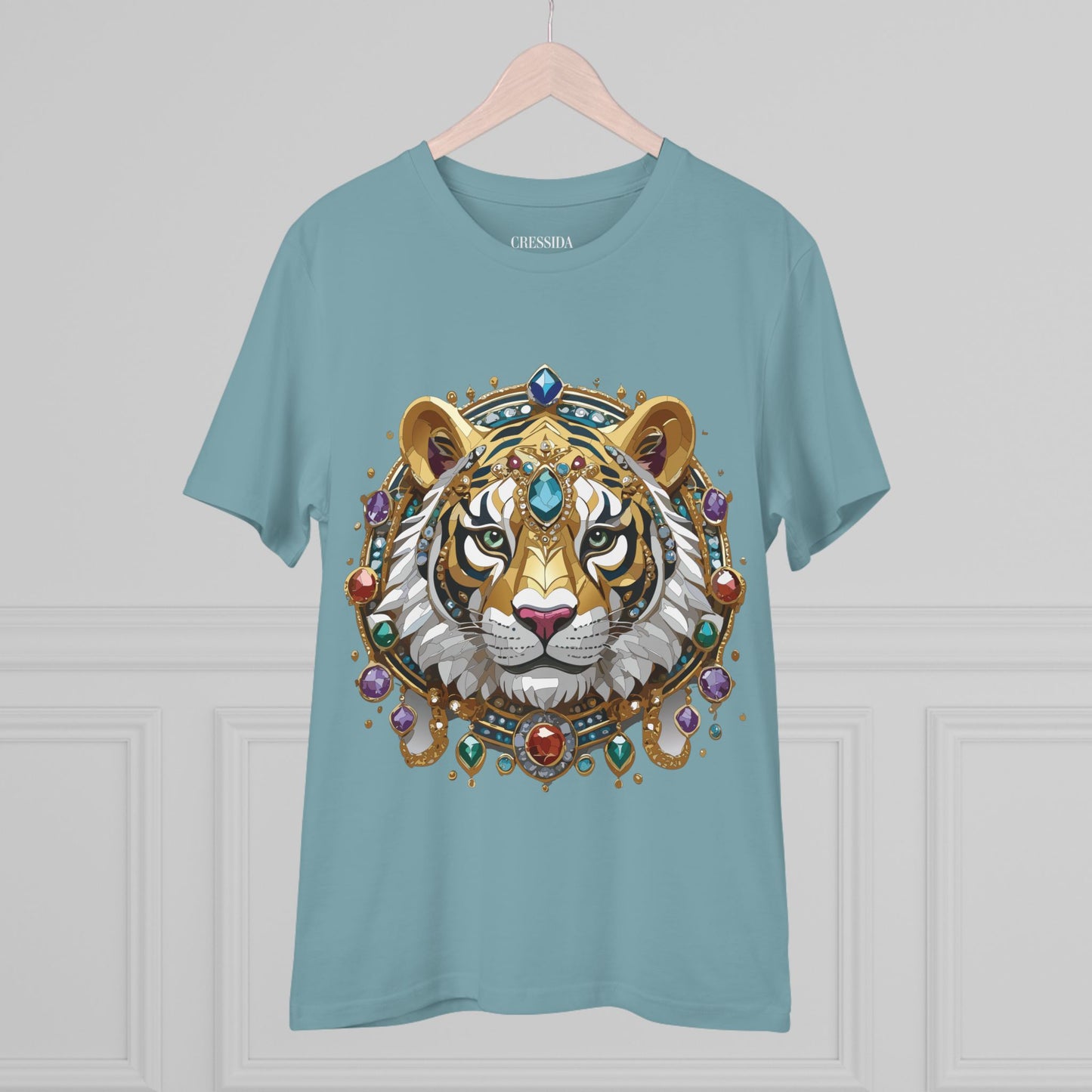 Organic T-shirt with Animals - Tiger