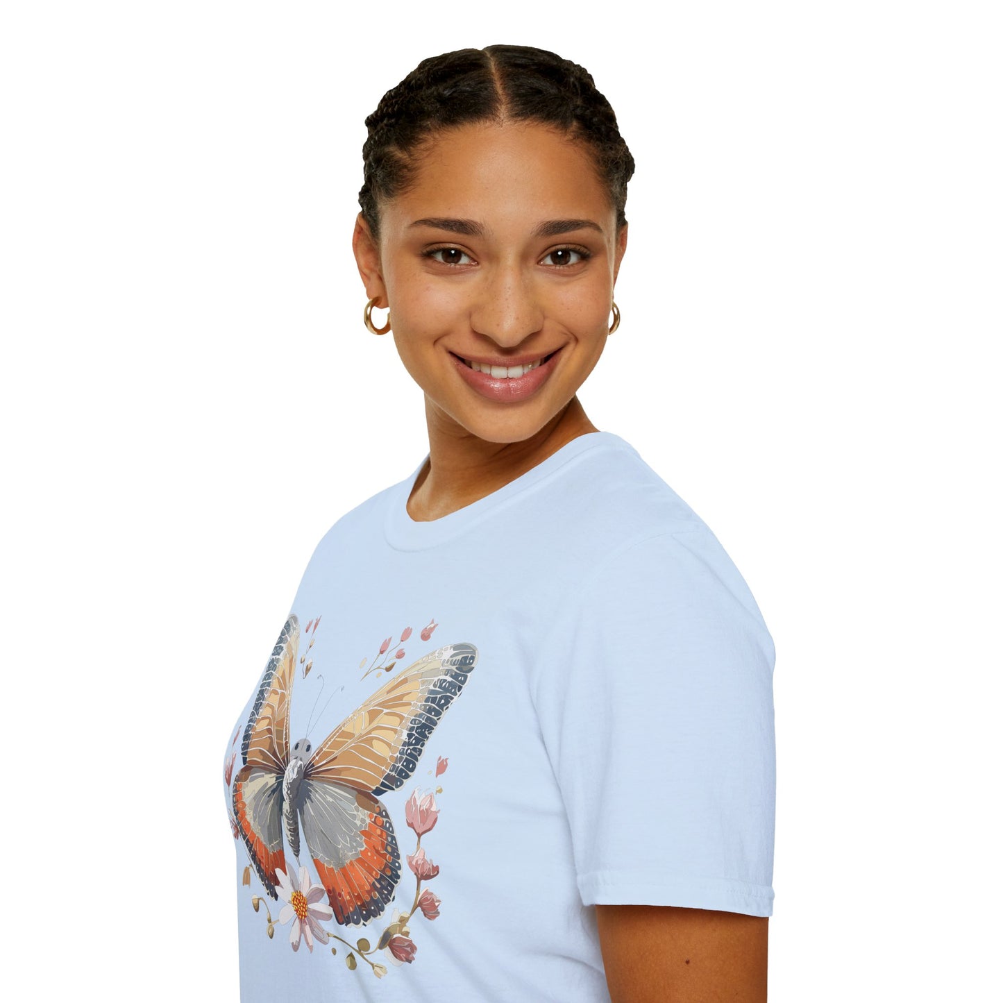 Butterfly Shirt, T Shirt with Butterfly, Monarch Shirt