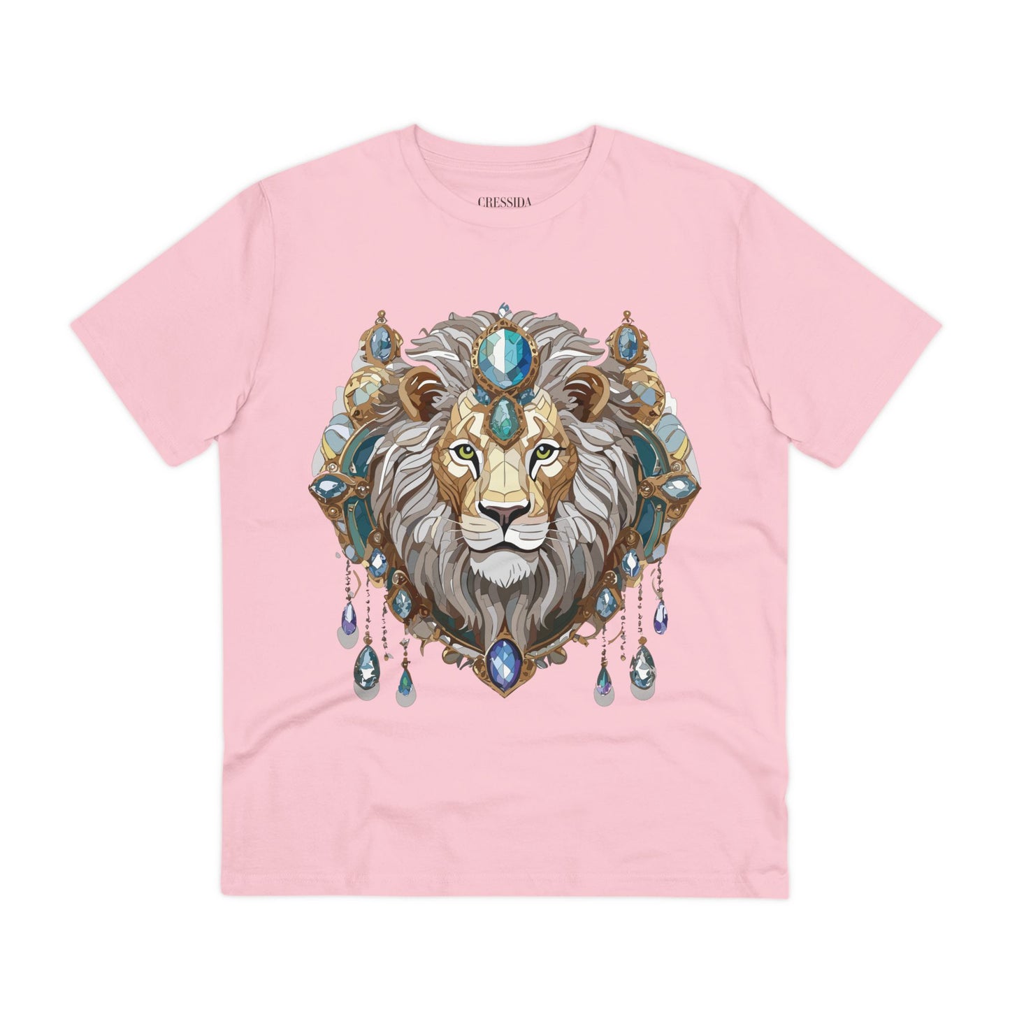 Organic T-shirt with Animals - Lion