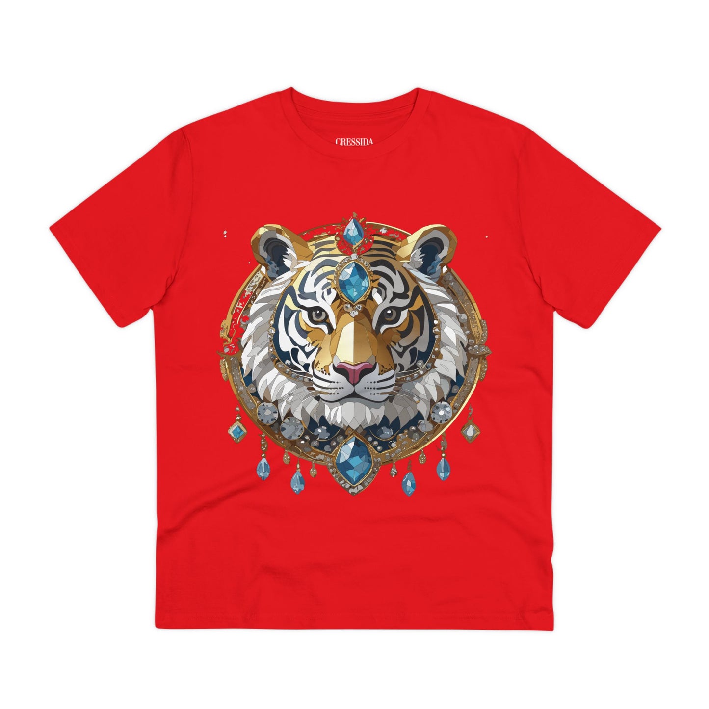 Organic T-shirt with Animals - Tiger