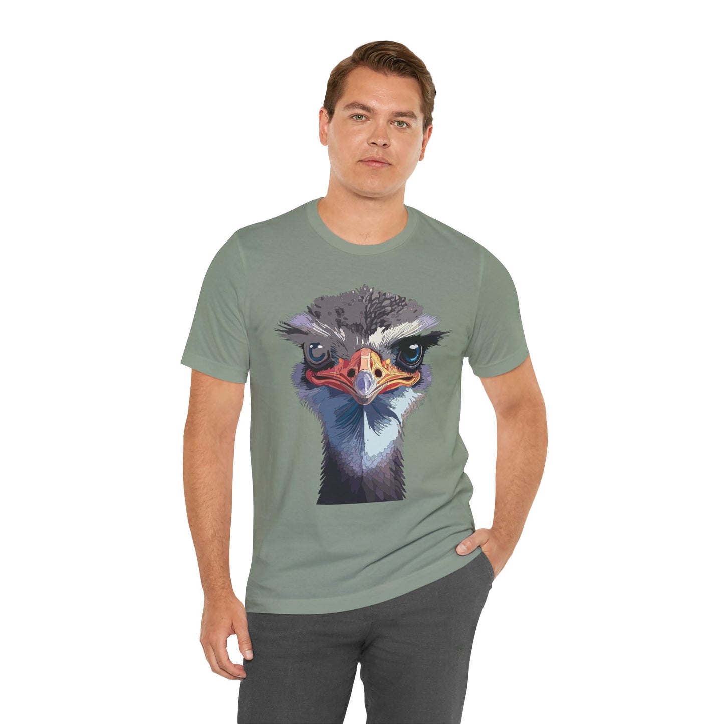 Unisex Animal Shirt, Tee Shirt with Animals, Art Design Tee Shirt, Wild Animals Shirt