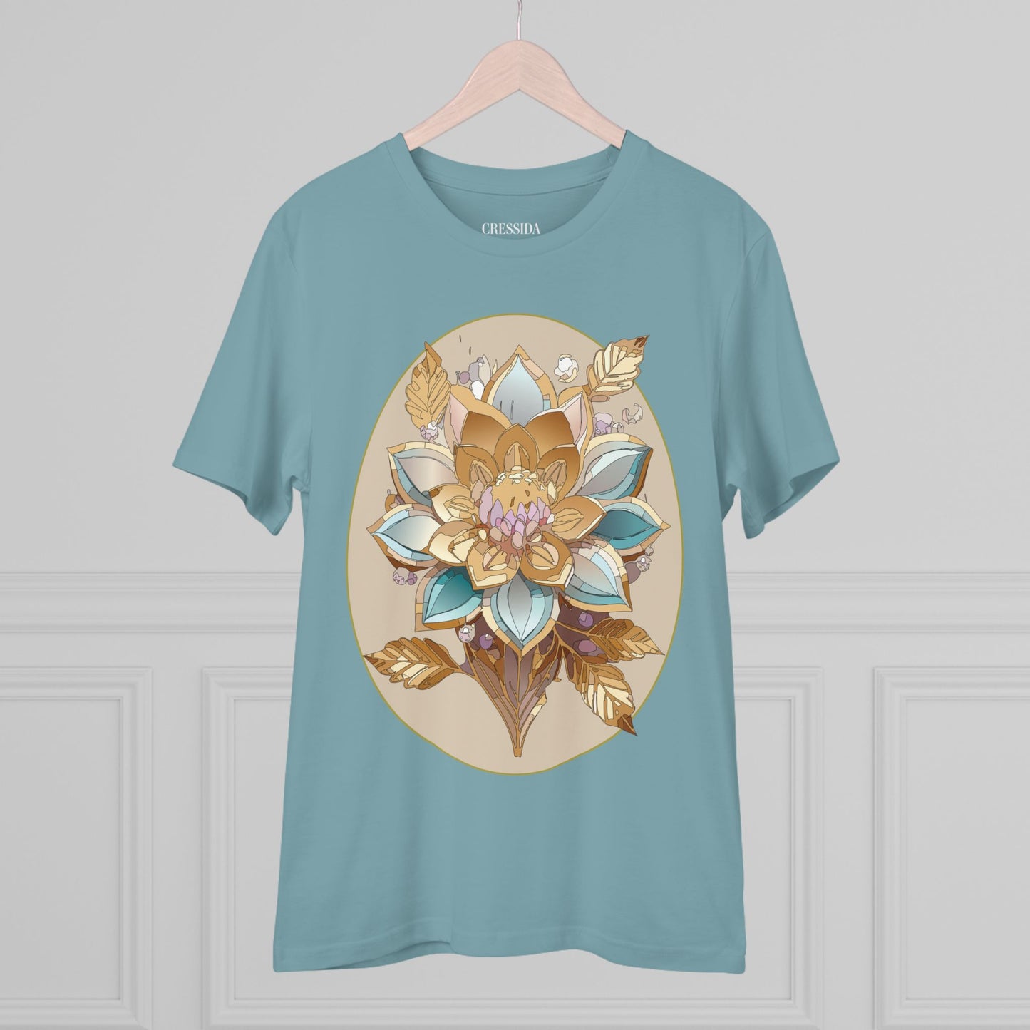 T-shirt bio avec fleur