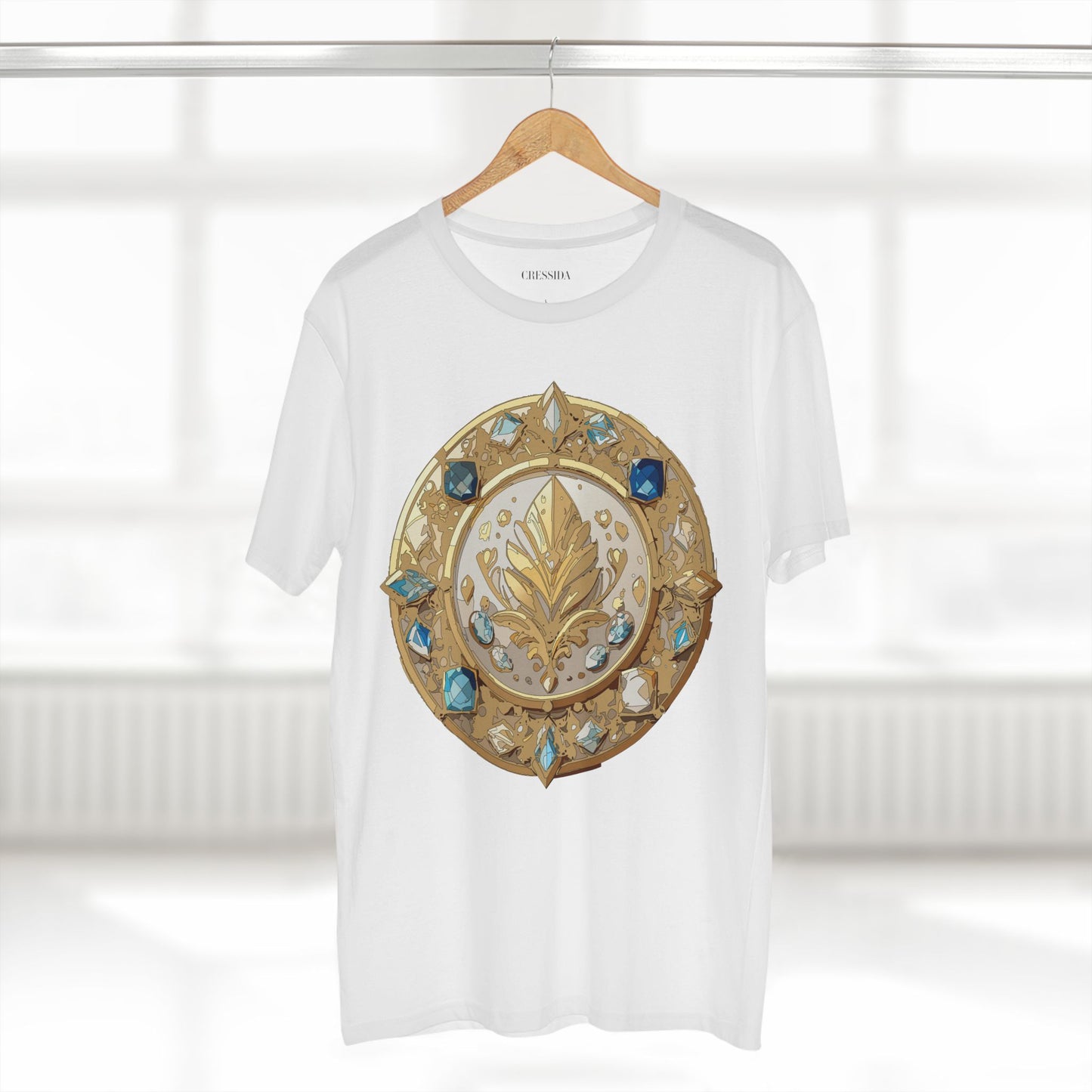 Medallion Shirt, Shirt with Medallion, Tee Shirt with Medal