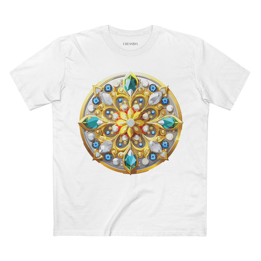 Medallion Shirt, Shirt with Medallion, Tee Shirt with Medal
