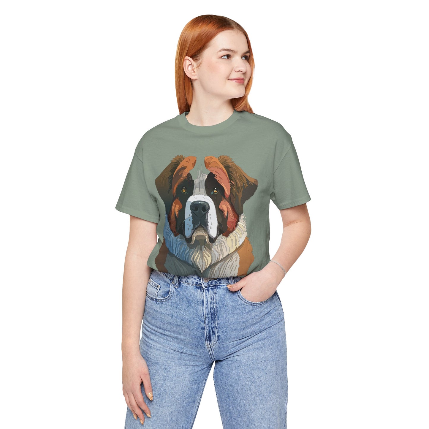 Unisex Animal Shirt, Tee Shirt with Animals, Art Design Tee Shirt, Wild Animals Shirt