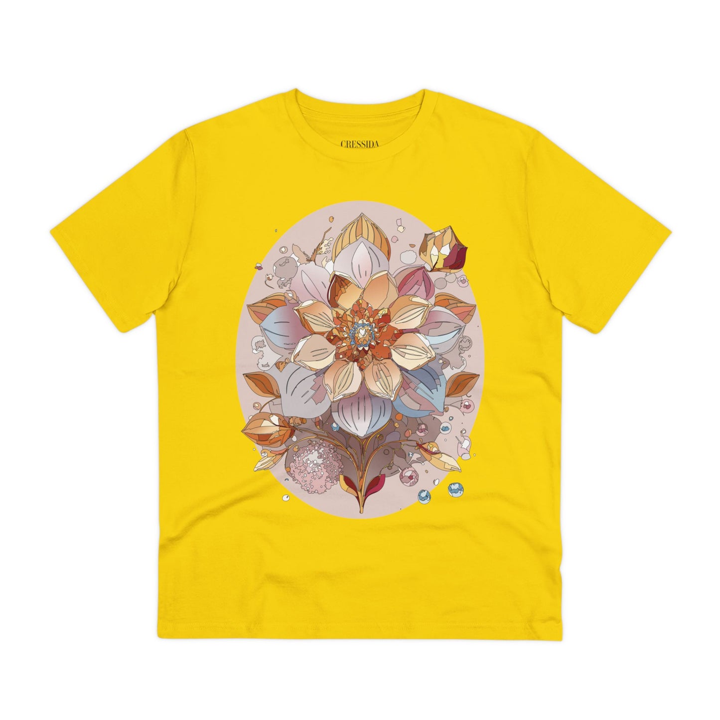 Organic T-shirt with Flower