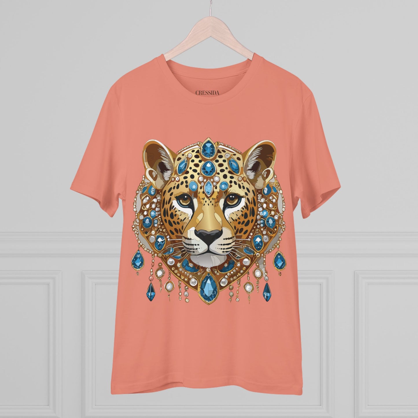 Organic T-shirt with Animals - Cheetah