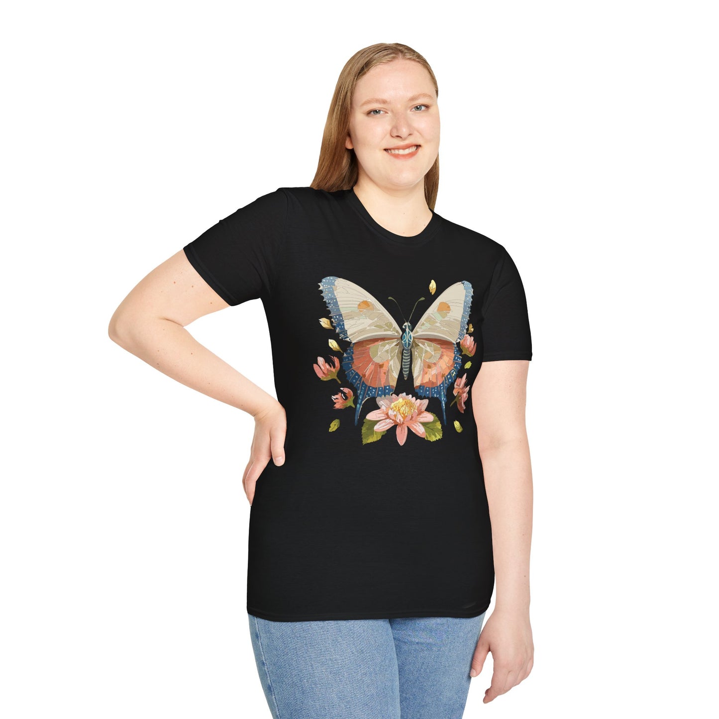 Butterfly Shirt, T Shirt with Butterfly, Monarch Shirt