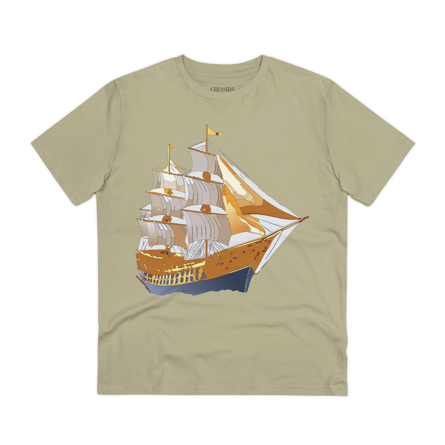 Organic T-shirt with Ship