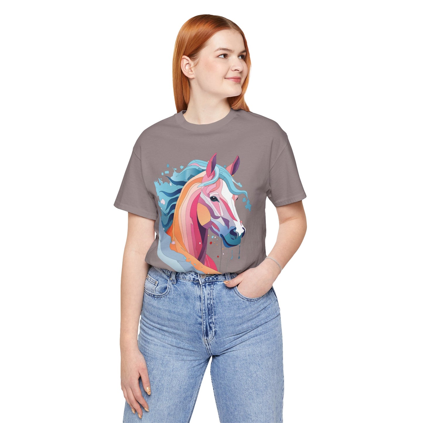 Unisex Animal Shirt, Tee Shirt with Animals, Art Design Tee Shirt, Wild Animals Shirt