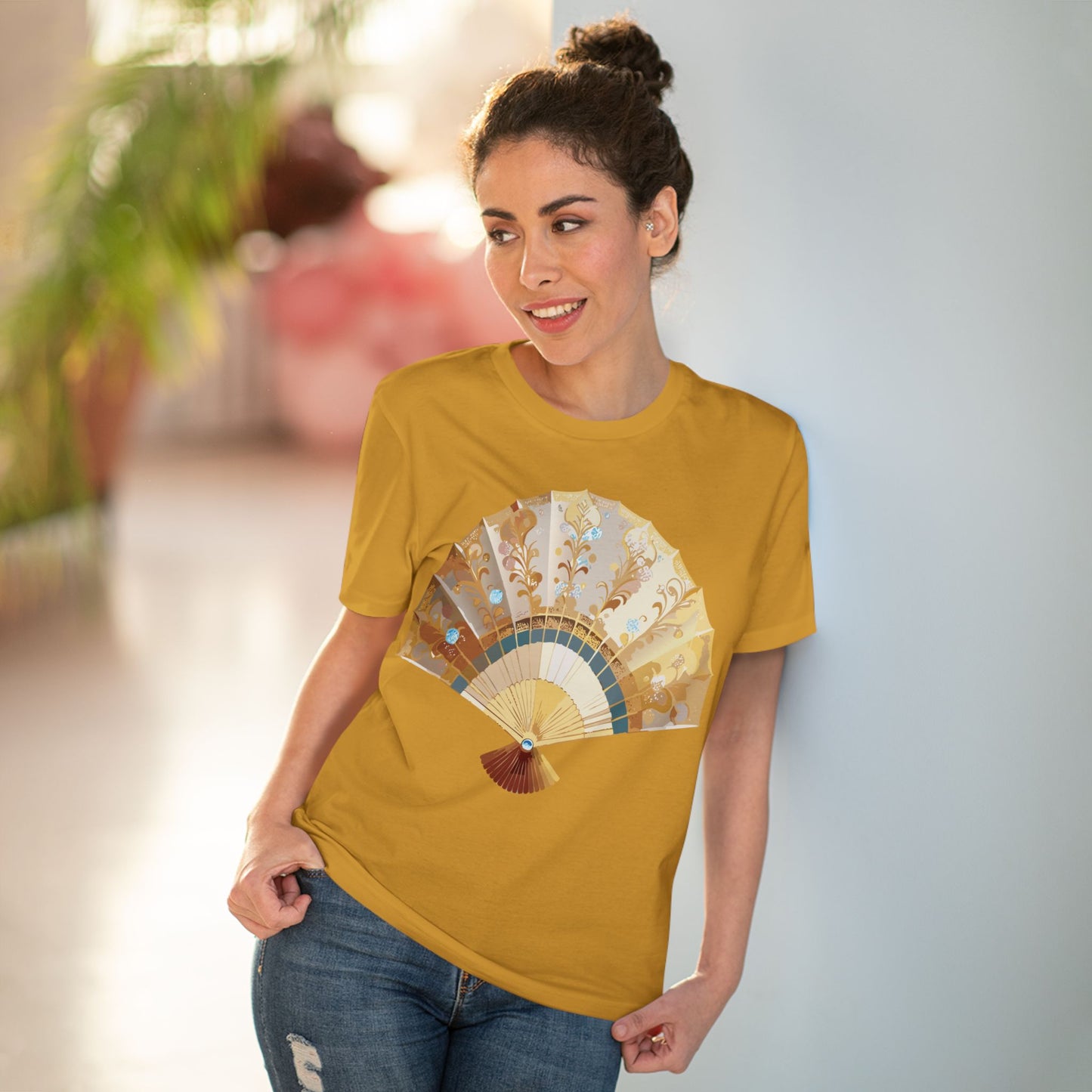 Organic T-shirt with Fan