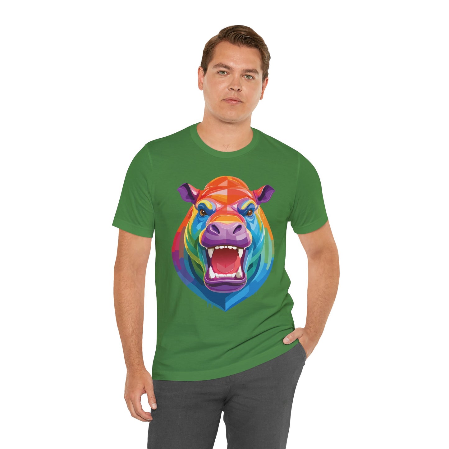 Unisex Animal Shirt, Tee Shirt with Animals, Art Design Tee Shirt, Wild Animals Shirt