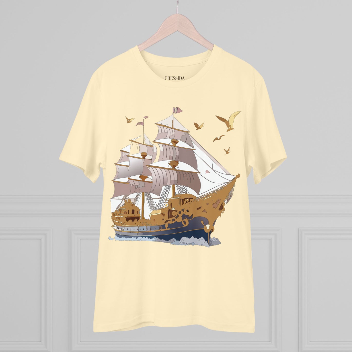 Organic T-shirt with Ship