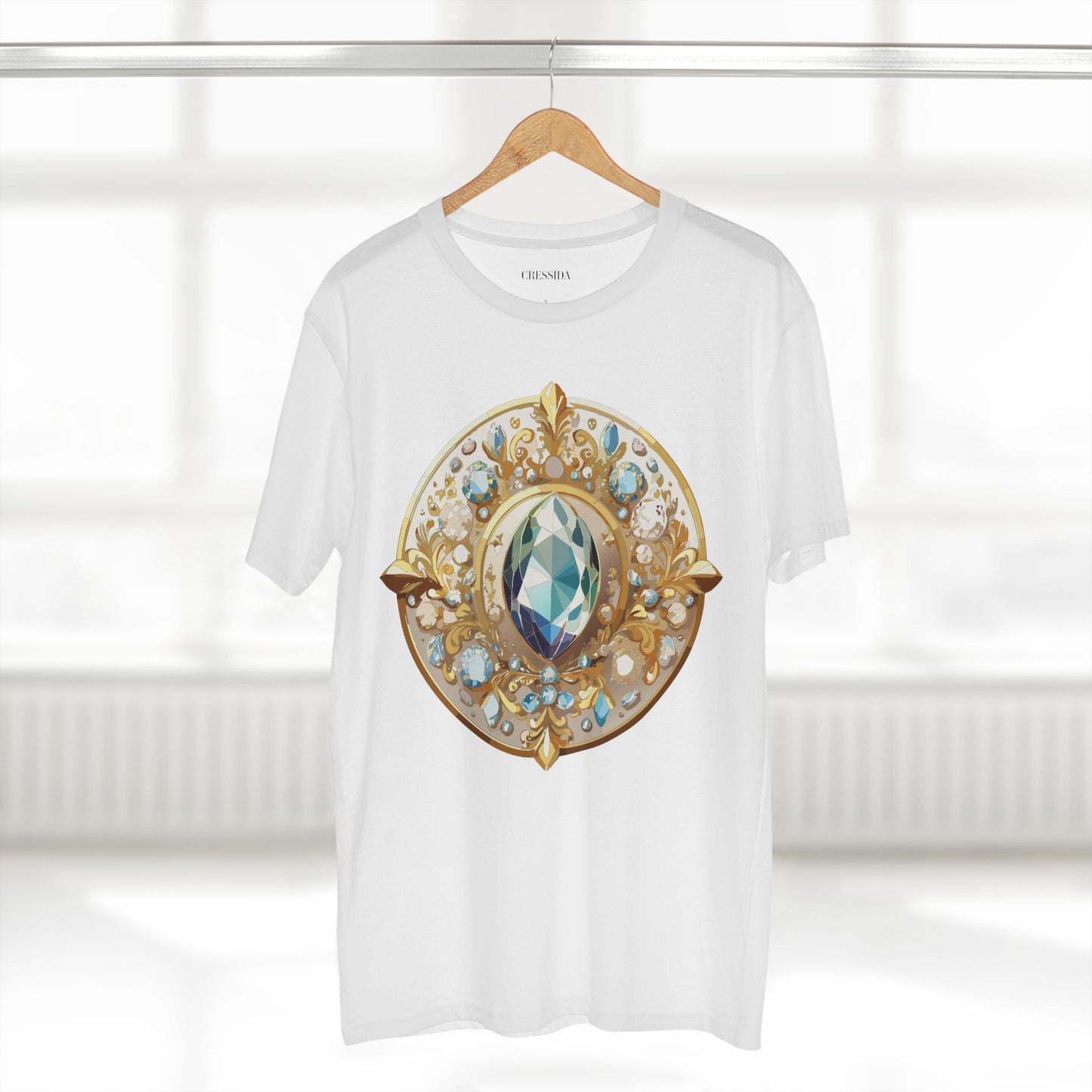 Medallion Shirt, Shirt with Medallion, Tee Shirt with Medal