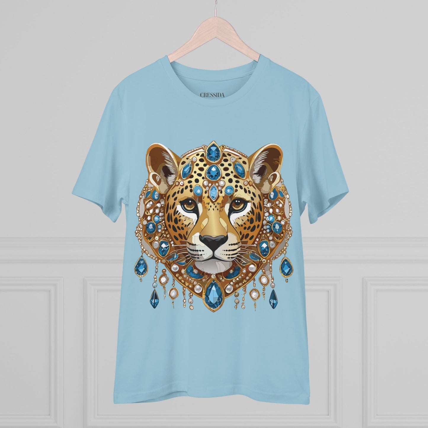 Organic T-shirt with Animals - Cheetah