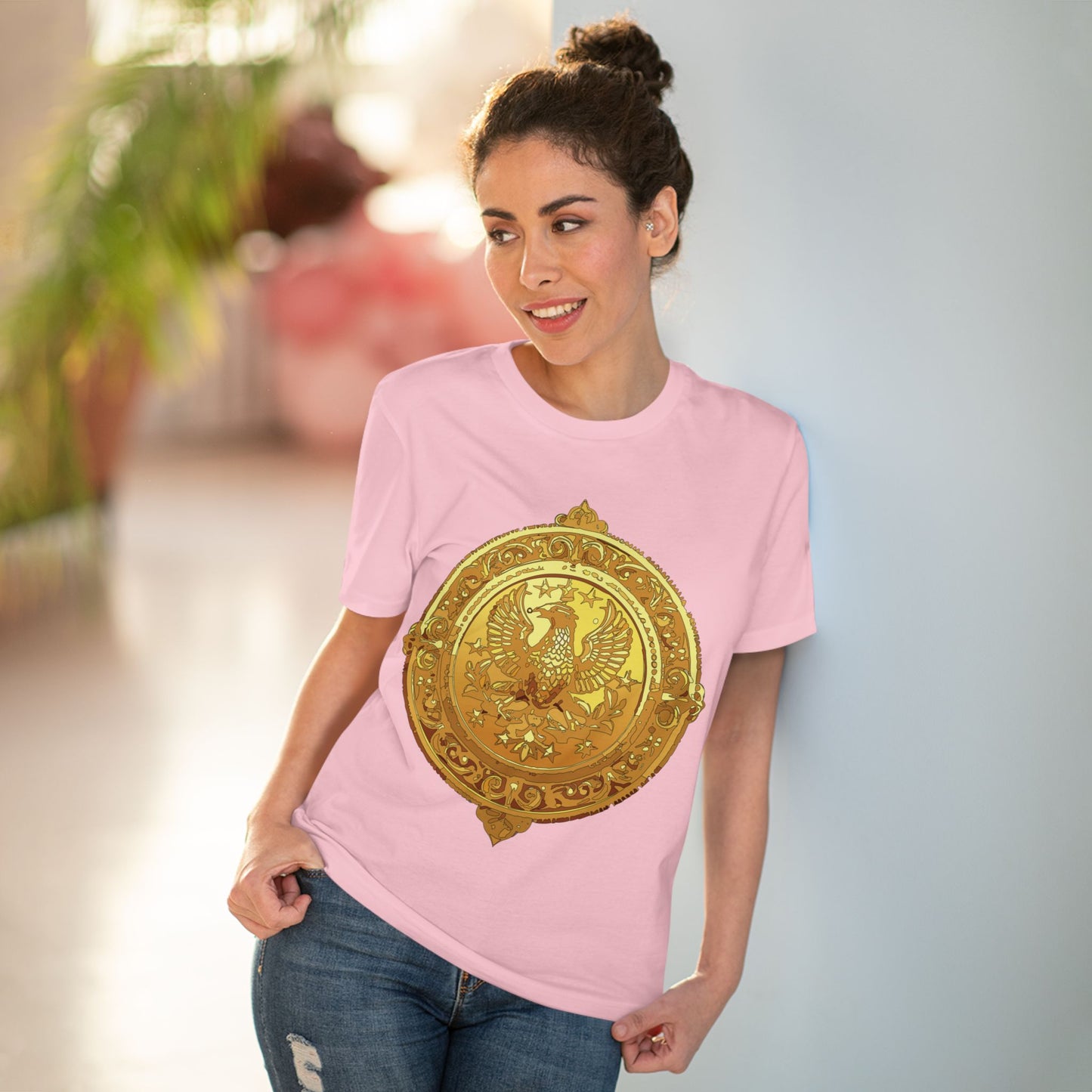 Organic T-shirt with Coin