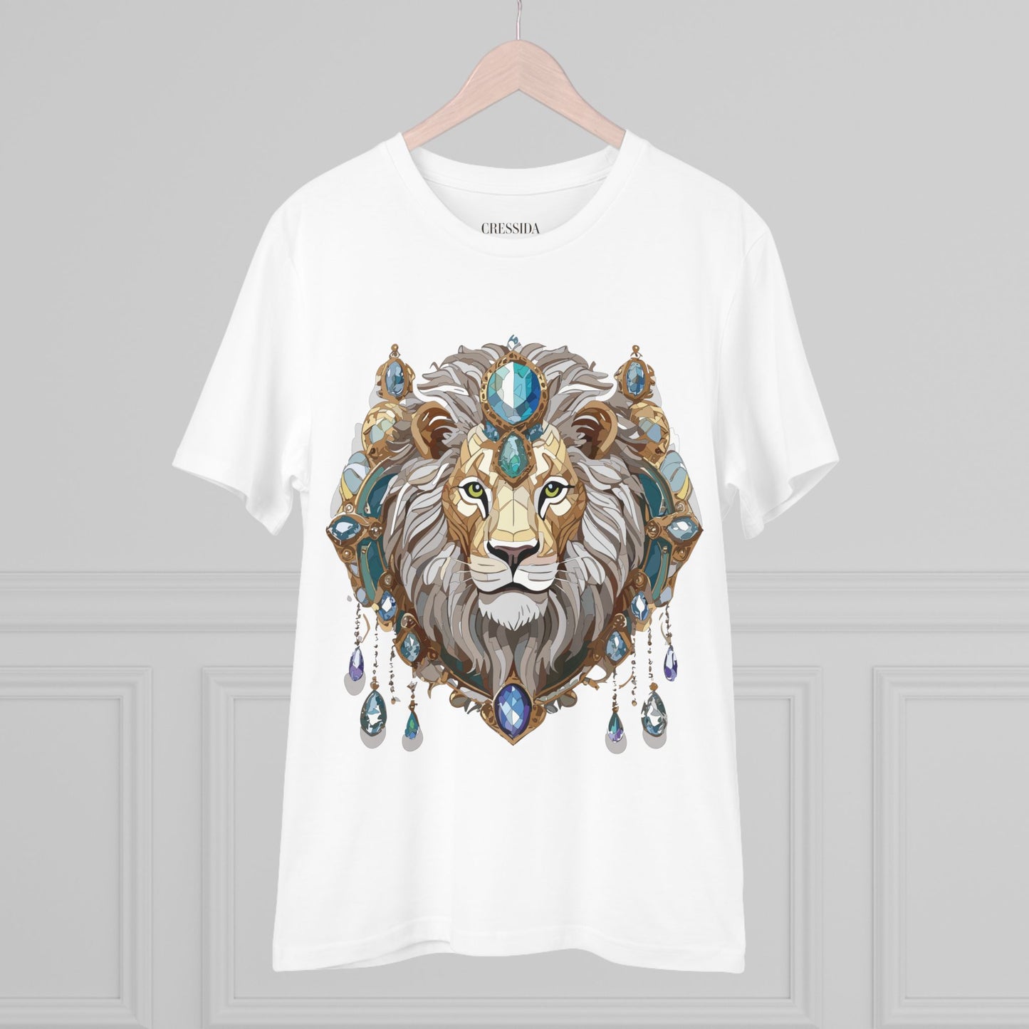 Organic T-shirt with Animals - Lion