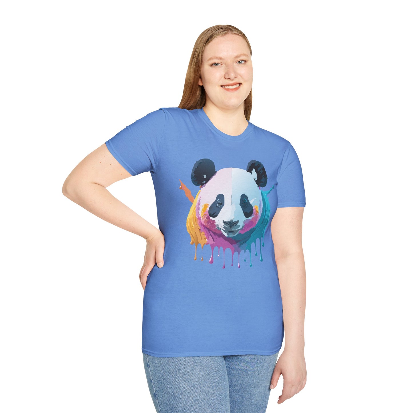 Panda Shirt, T Shirt with Panda, Animal Shirt, Tee Shirt with Animals