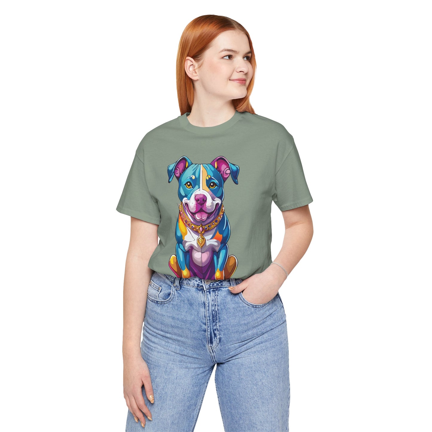 Unisex Animal Shirt, Tee Shirt with Animals, Art Design Tee Shirt, Wild Animals Shirt