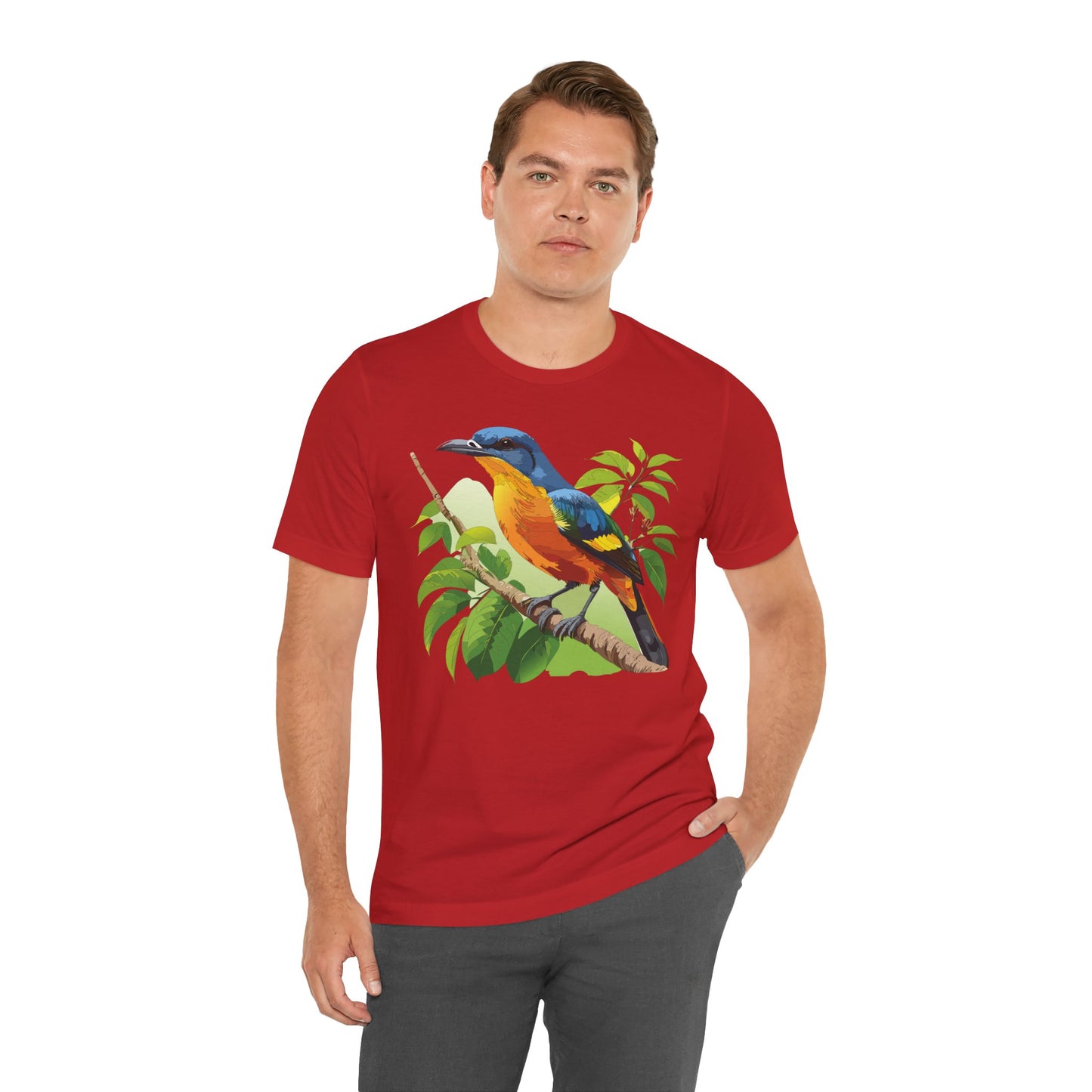 Unisex Animal Shirt, Tee Shirt with Animals, Art Design Tee Shirt, Wild Animals Shirt