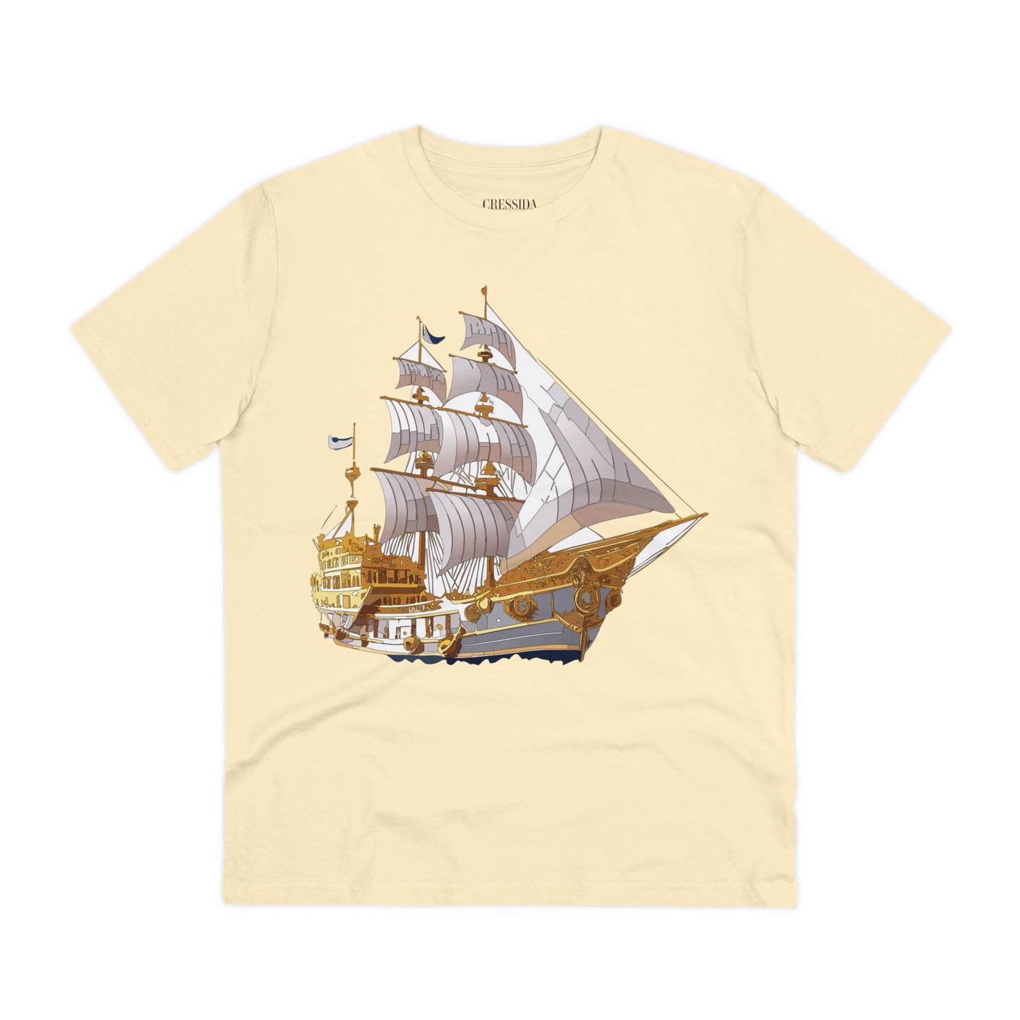 Organic T-shirt with Ship