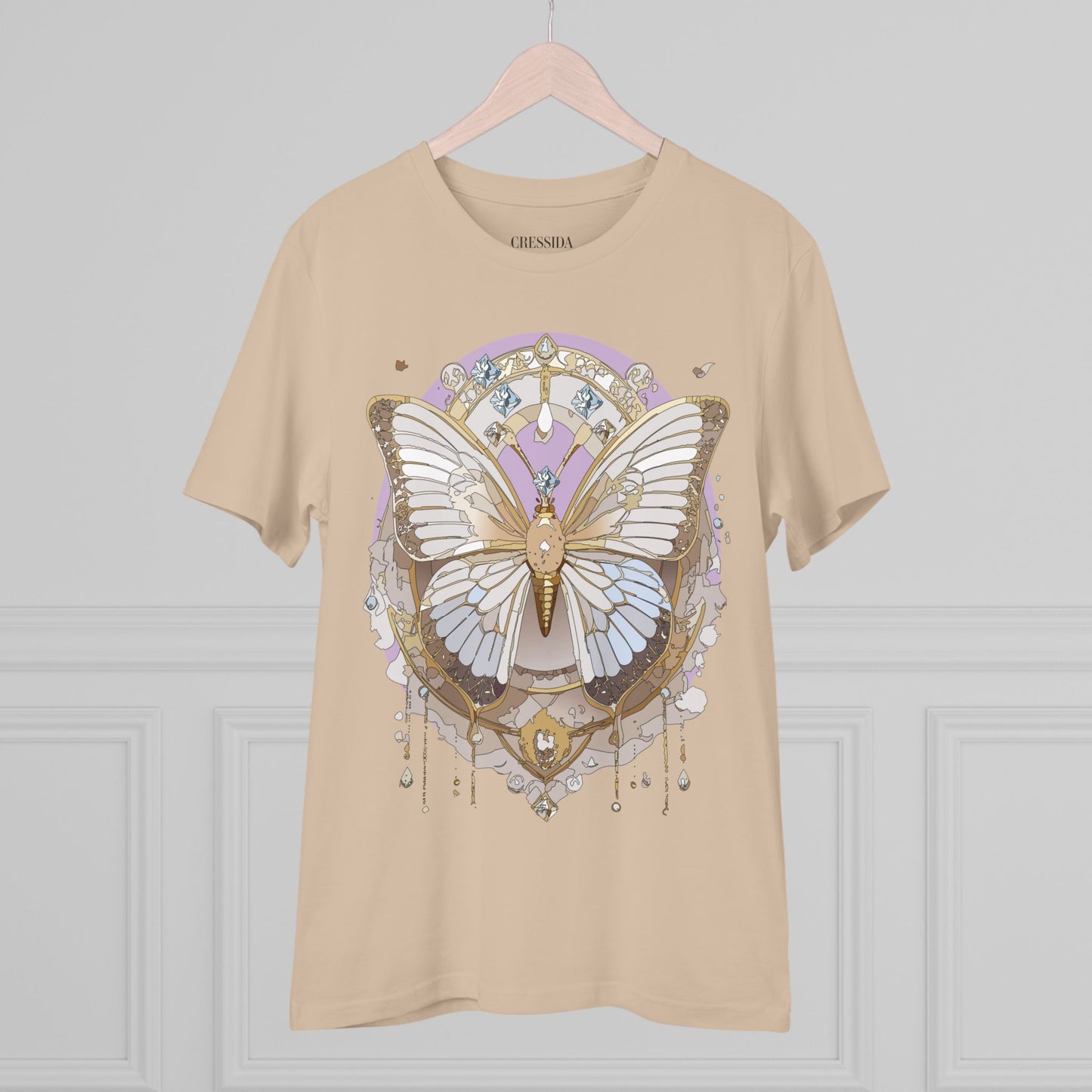 Organic T-shirt with Butterfly