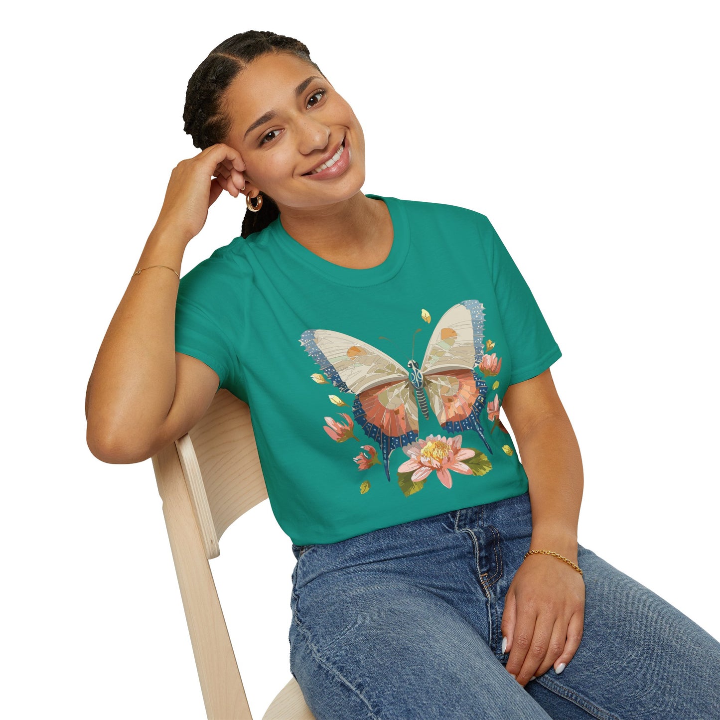 Butterfly Shirt, T Shirt with Butterfly, Monarch Shirt
