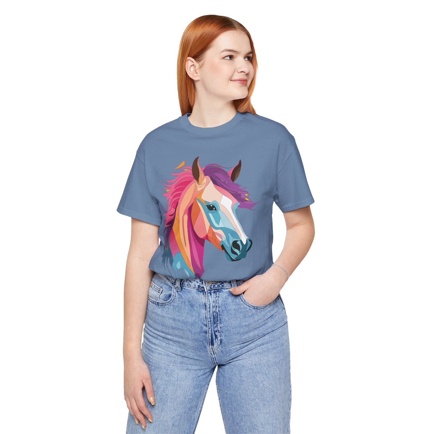Unisex Animal Shirt, Tee Shirt with Animals, Art Design Tee Shirt, Wild Animals Shirt