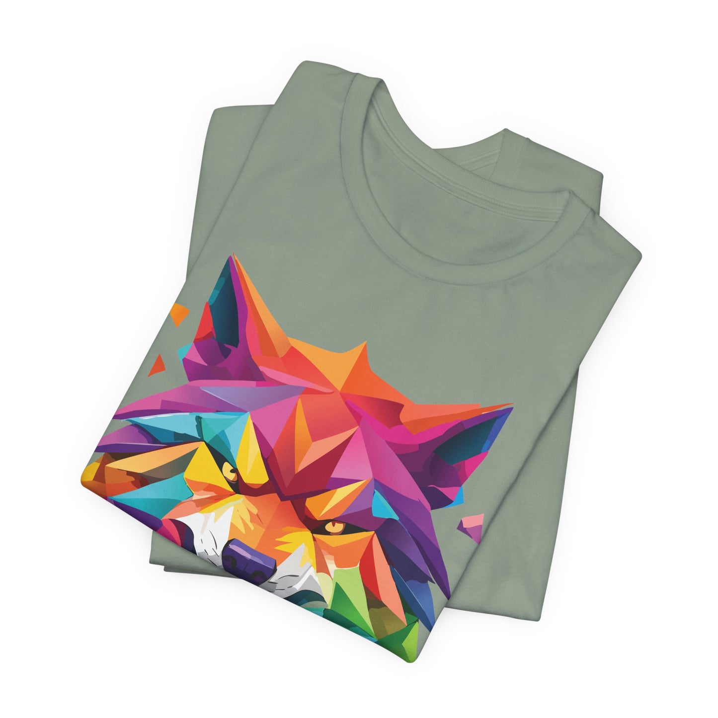 Unisex Animal Shirt, Tee Shirt with Animals, Art Design Tee Shirt, Wild Animals Shirt