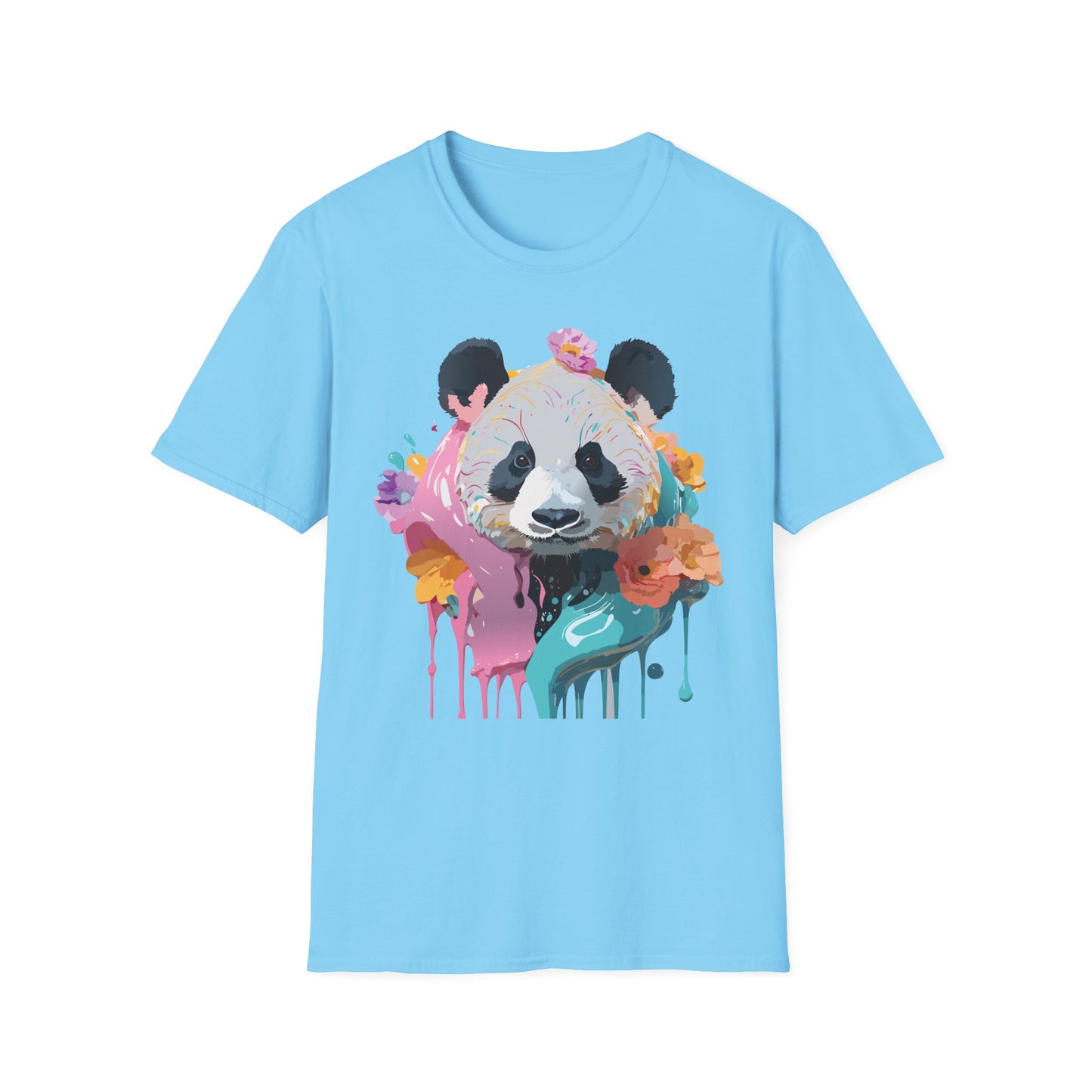 Panda Shirt, T Shirt with Panda, Animal Shirt, Tee Shirt with Animals
