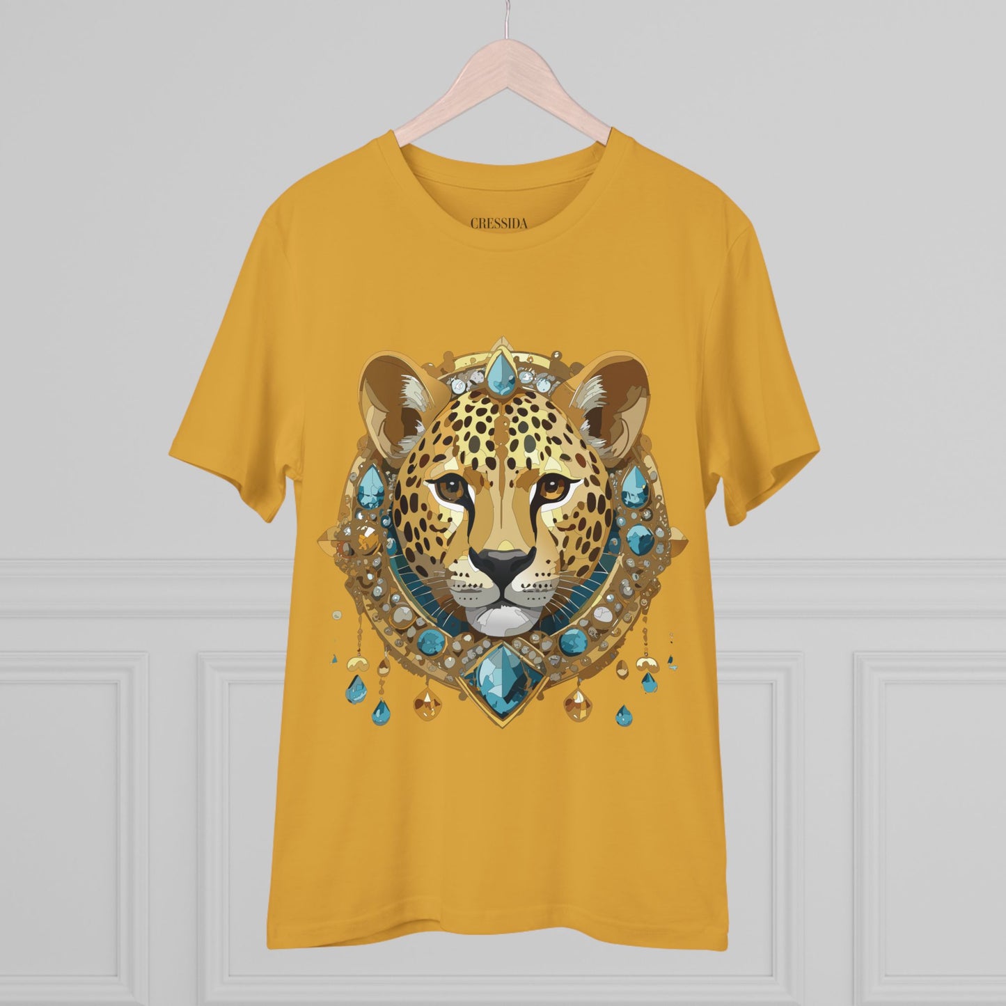 Organic T-shirt with Animals - Cheetah