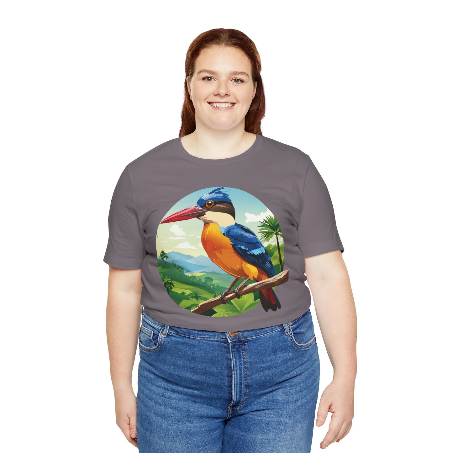 Unisex Animal Shirt, Tee Shirt with Animals, Art Design Tee Shirt, Wild Animals Shirt