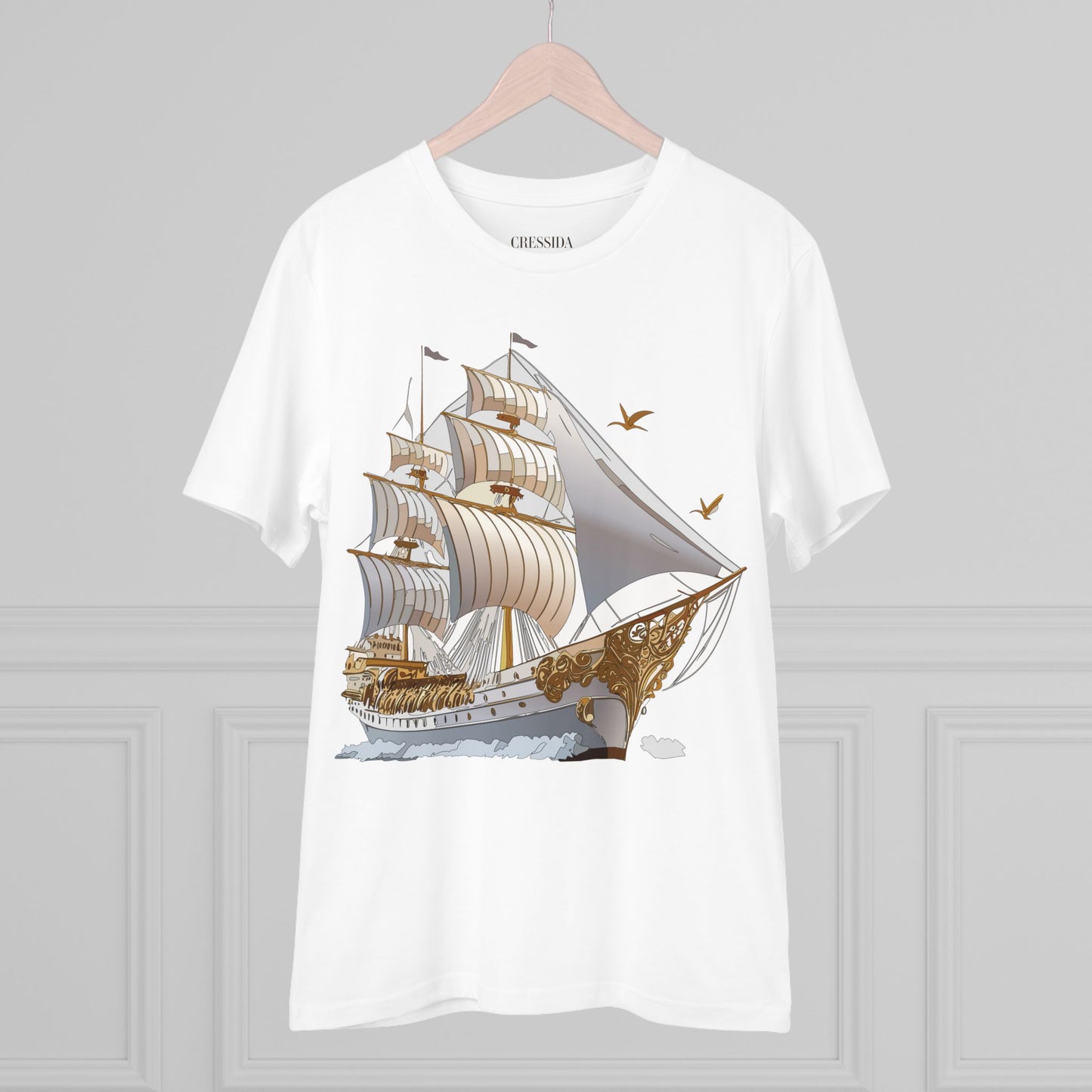 Organic T-shirt with Ship