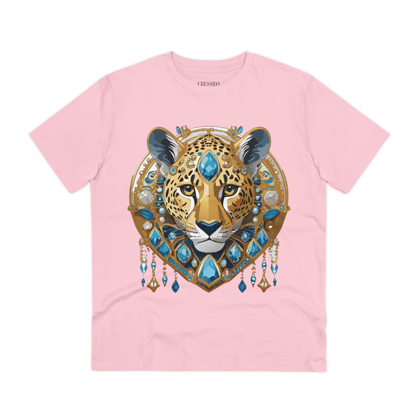 Organic T-shirt with Animals - Cheetah