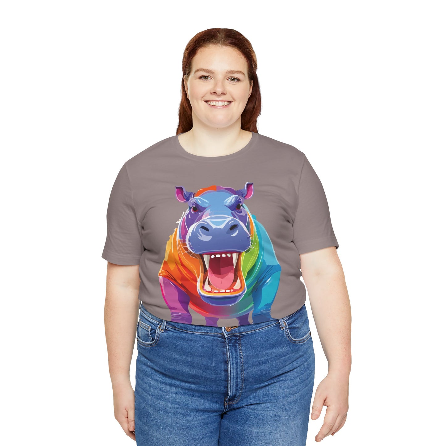 Unisex Animal Shirt, Tee Shirt with Animals, Art Design Tee Shirt, Wild Animals Shirt