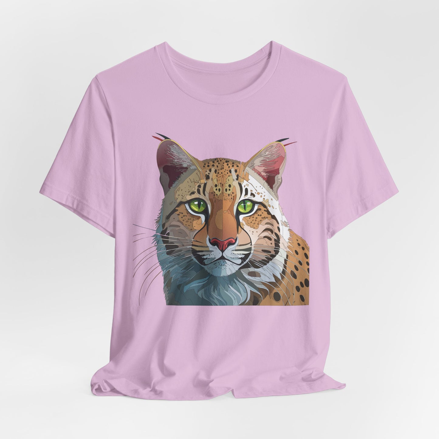 Unisex Animal Shirt, Tee Shirt with Animals, Art Design Tee Shirt, Wild Animals Shirt