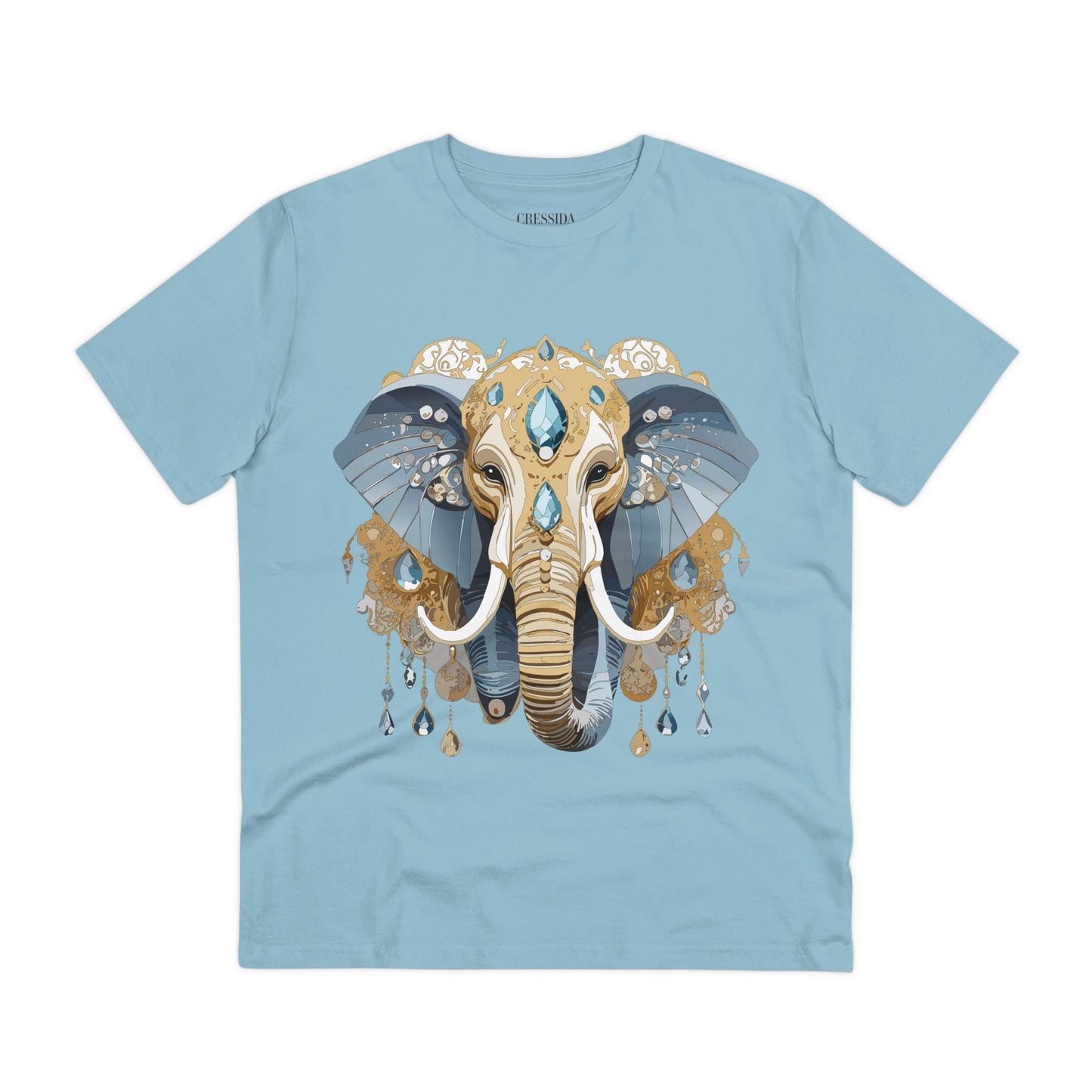 Organic T-shirt with Animals - Elephant