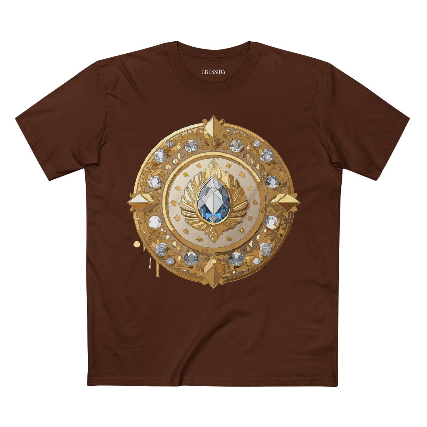 Medallion Shirt, Shirt with Medallion, Tee Shirt with Medal
