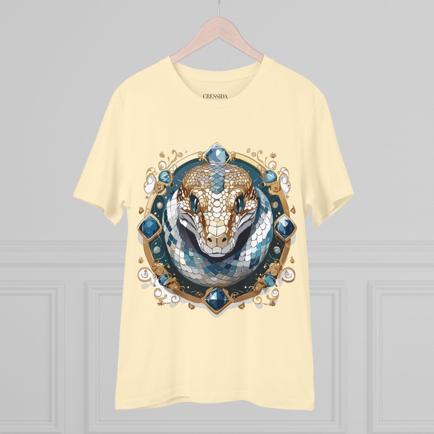 Organic T-shirt with Animals - Python