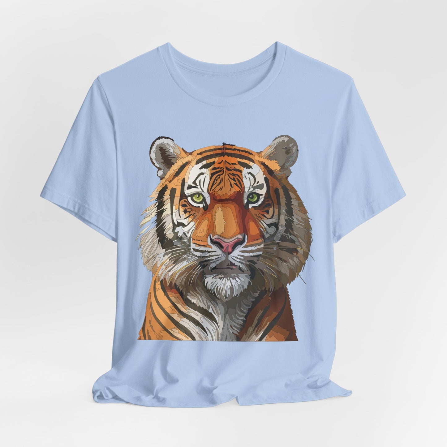 Unisex Animal Shirt, Tee Shirt with Animals, Art Design Tee Shirt, Wild Animals Shirt